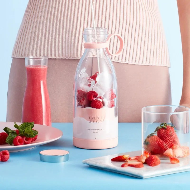 Descubra a Revolução Portátil com o Shake-shake Mini Liquidificador!