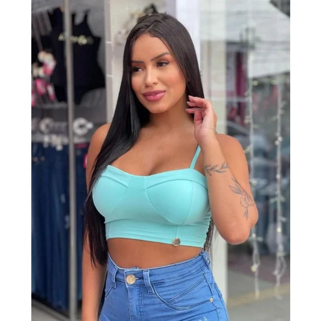 Bella Vintage Cropped Retrô